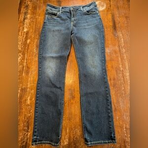 Silver Jeans Elyse Straight Denim Womens Western Cowgirl Country Outdoors Used